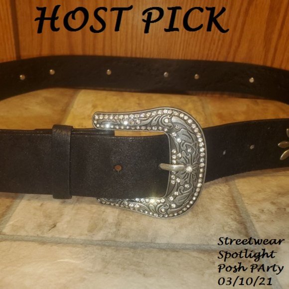 Accessories - 🎉Host Pick🎉   Like New Rhinestone Belt